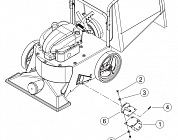 6 SERVICE PARTS & ACCESSORIES Пылесосы на колесах BEAR CAT ECHO WV190S