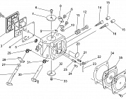 7 ДЕТАЛИ КАРБЮРАТОРА БЕНЗОПИЛА ECHO CS-600