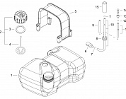 5 БЕНЗОБАК - ФИЛЬТР - ПРОБКА ВОЗДУХОДУВКА ECHO PB-770