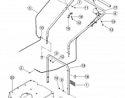 3 РУЧКА, ТРОС Пылесосы на колесах BEAR CAT ECHO WV190