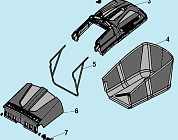 4 ТРАВОСБОРНИК ГАЗОНОКОСИЛКА CHAMPION LM4215  | Ремонт | Запчасти | в СПБ