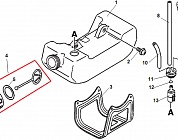 5 БЕНЗОБАК - ФИЛЬТР - ПРОБКА МОТОКОСА ECHO SRM-2305SI