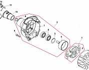 4 СЦЕПЛЕНИЕ ВЫСОТОРЕЗ ECHO PPT-236ES