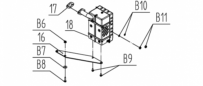 5  | Глушитель | Запчасти для генератора чемпион | GG6500-3  | Поставка по России | 