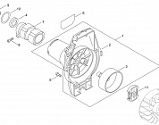 4 СЦЕПЛЕНИЕ - КОРПУС МОТОКОСА ECHO SRM-22GES-SB