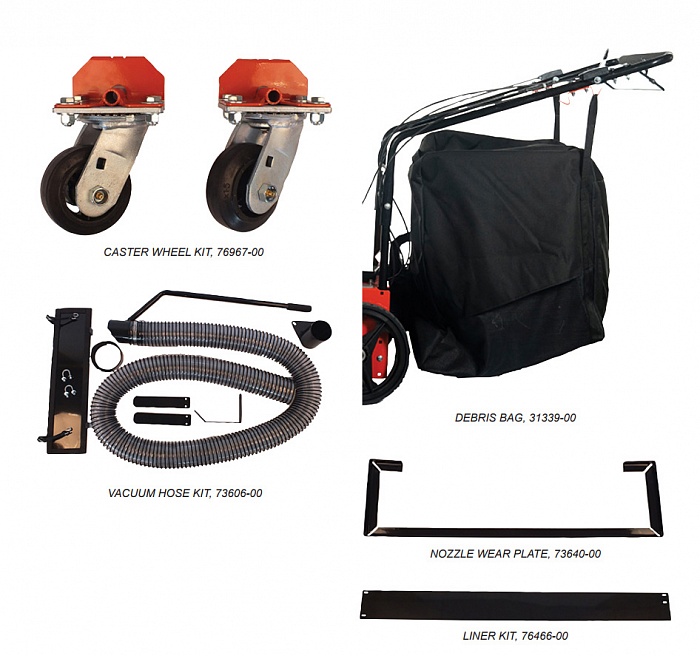 10 SERVICE PARTS & ACCESSORIES Пылесосы на колесах BEAR CAT ECHO WV190