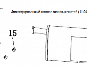 12 | Глушитель | Запчасти для генератора чемпион | GG2300| Сервис - Магазин |