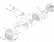 7 ГЛУШИТЕЛЬ Садовые ножницы ECHO HCR-185ES