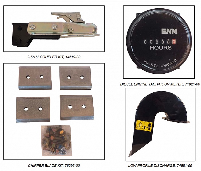 21  Измельчитель BEAR CAT ECHO CH911DH