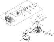 3 СТАРТЕР - МАГНЕТО - СВЕЧА БЕНЗОПИЛА ECHO CS-352ES