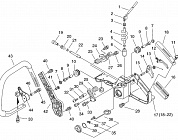 5 РУЧКА БЕНЗОПИЛА ECHO CS-680