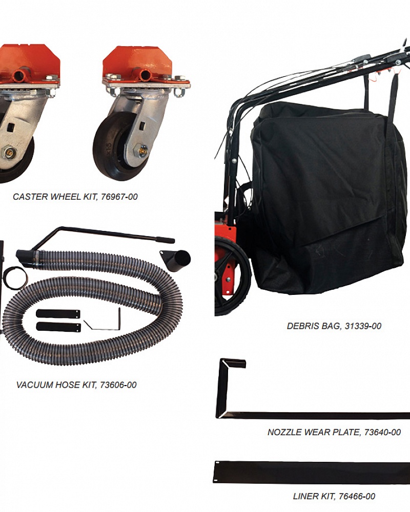 10 SERVICE PARTS & ACCESSORIES Пылесосы на колесах BEAR CAT ECHO WV190S