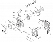 3 КАРБЮРАТОР - ВОЗДУШНЫЙ ФИЛЬТР - ГЛУШИТЕЛЬ МОТОКОСА ECHO SRM-330ES