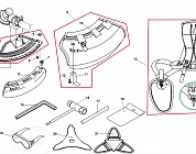 13 КОЖУХ ШТАНГИ МОТОКОСА ECHO SRM-420ES