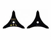 Нож для жесткой травы  3/255/25,4 (тип В) (125R,235R,FS80,85,100,120,FR85,350,450)