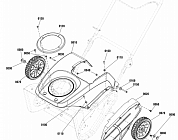 5 КОЛЕСА СНЕГОУБОРЩИК CHAMPION ST655BS ручное управление желобом |Запчасти по России | СПБ