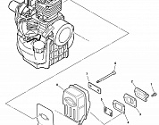 4 ГЛУШИТЕЛЬ МОТОБУР ECHO EA-410