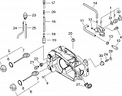 4 МАСЛОНАСОС - ПРОБКА МАСЛОБАКА - ПРОБКА БЕНЗОБАКА БЕНЗОПИЛА ECHO CS-350WES 