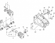 1 ПОРШЕНЬ - ЦИЛИНДР - КАРТЕР - КОЛЕНВАЛ - САЛЬНИК БЕНЗОПИЛА ECHO CS-270ES