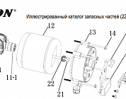 1  | Статор - Ротор - Блок AVR | Запчасти для генератора чемпион | GG3200  | Сервис - Магазин  |